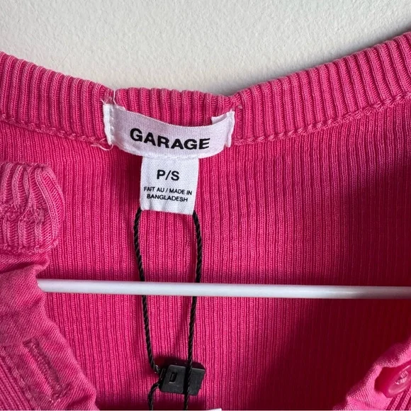 GARAGE | Ribbed Henley Tank - Picture 4 of 5